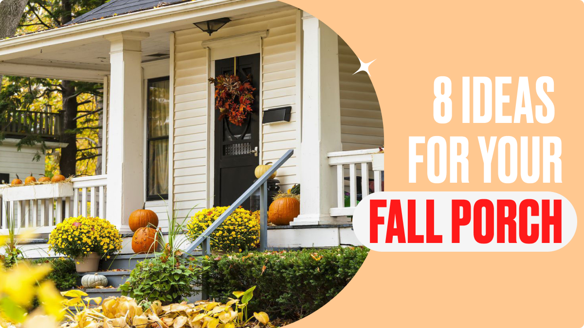 Best Fall Porch Decor Ideas 2023: 8 Budget-friendly Ways to Add Curb ...
